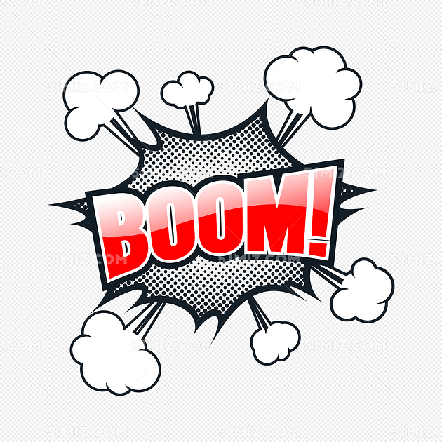 时尚爆炸贴boom
