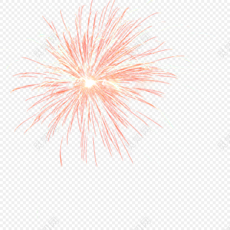 单个元宵节烟花