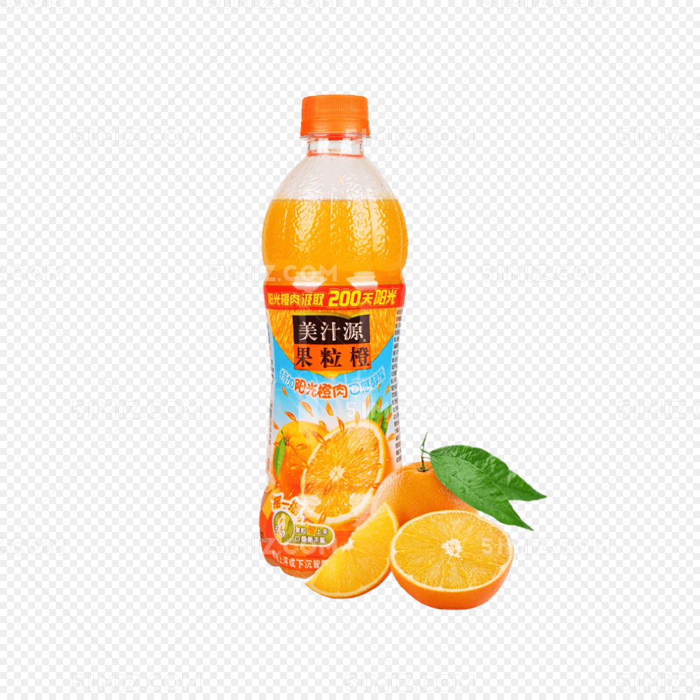 美汁源果粒橙产品图