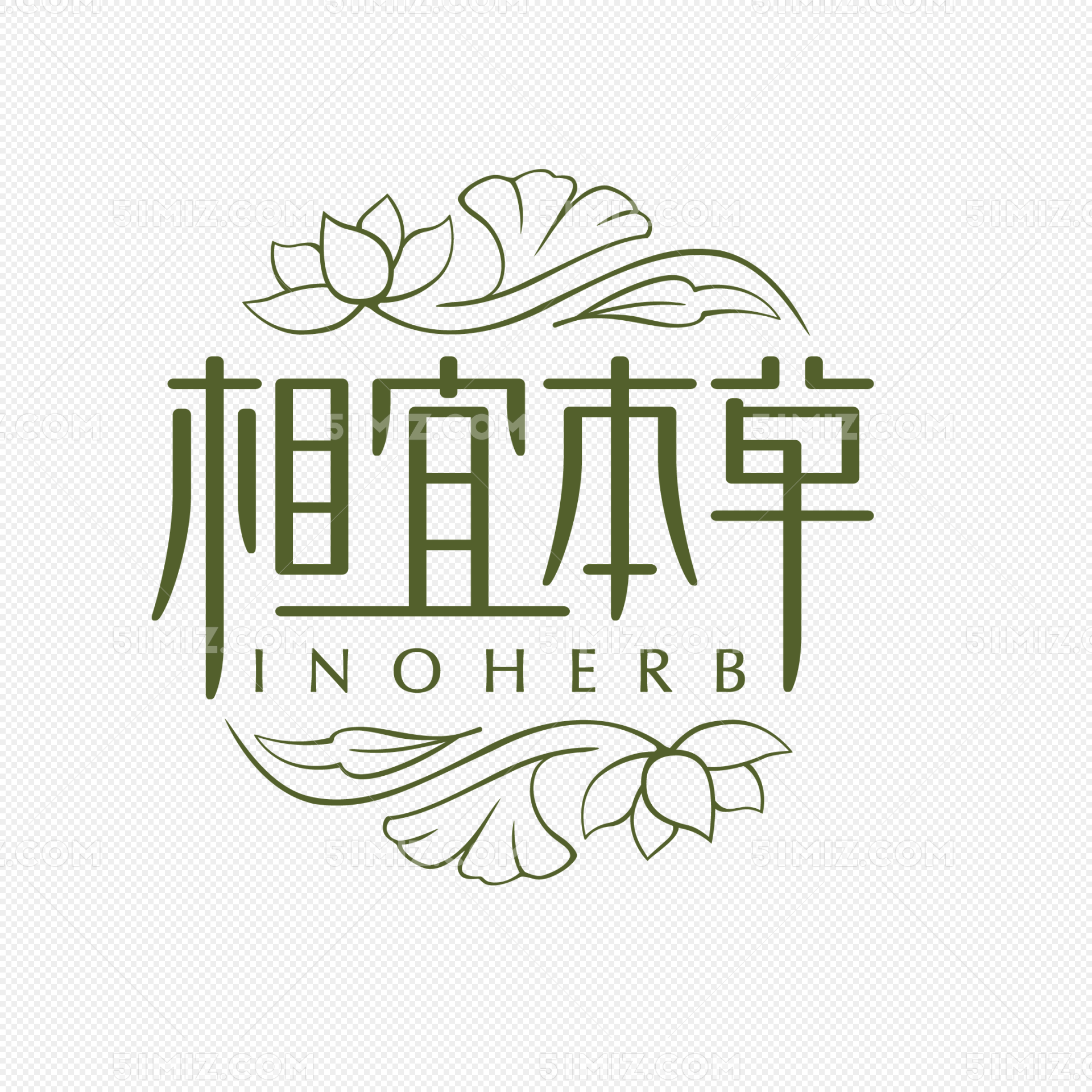 相宜本草logo素材