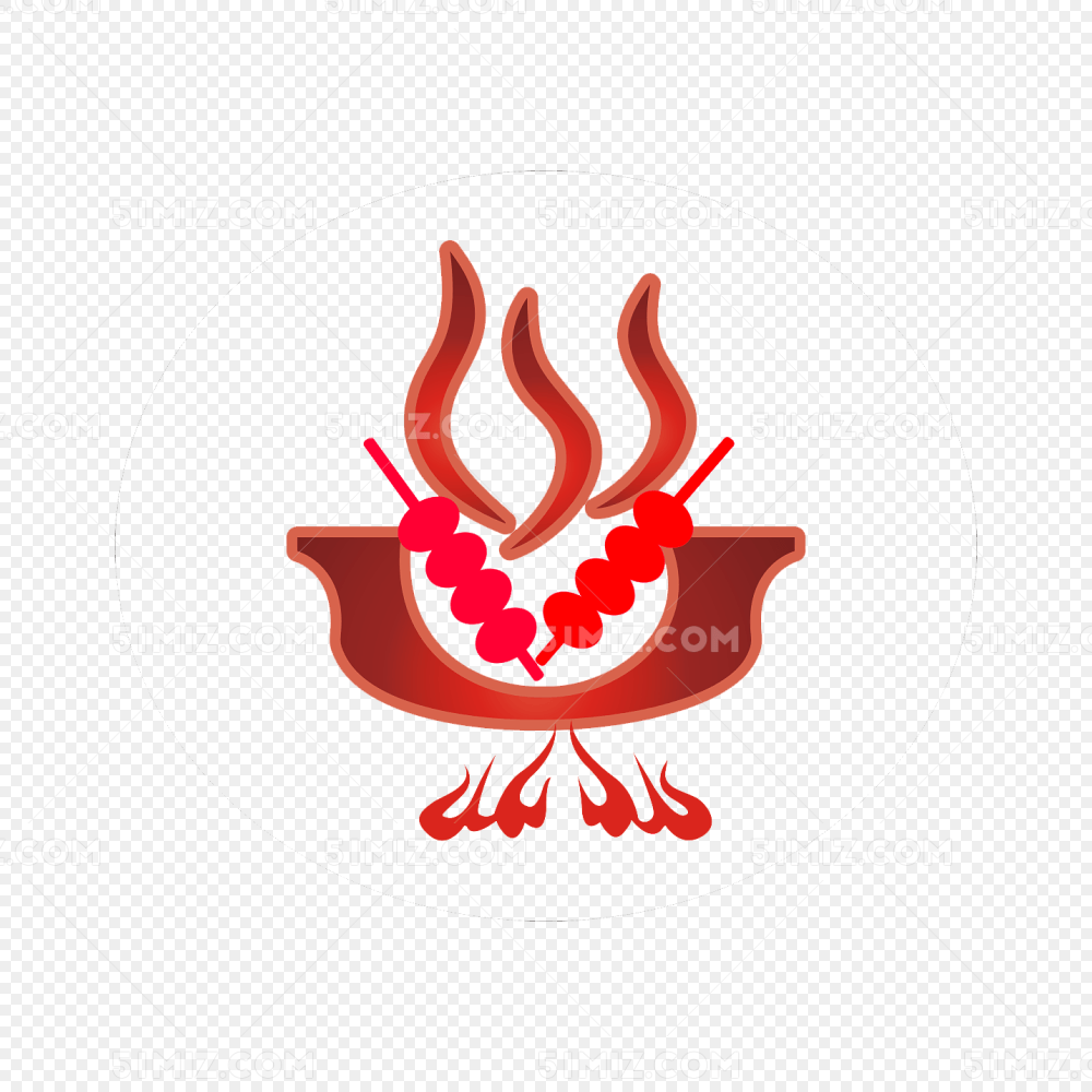 串串香火锅logo