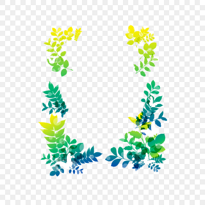 花纹花边叶子素材