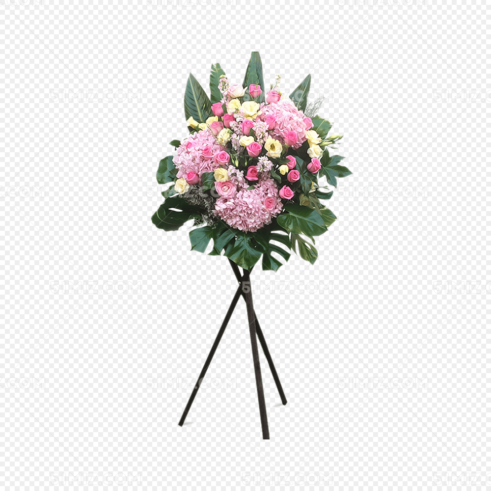 三角架开业花篮