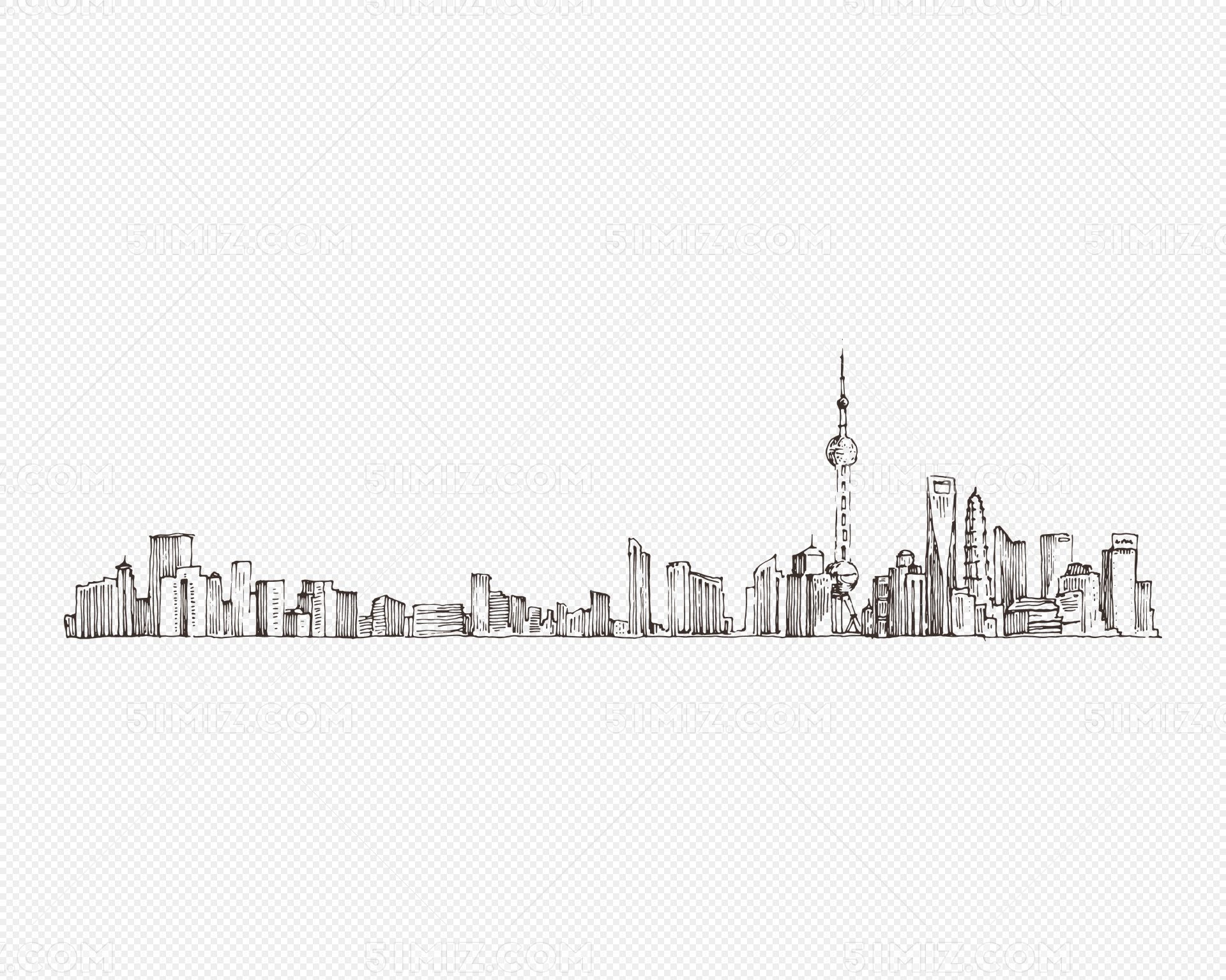 高楼城市建筑图