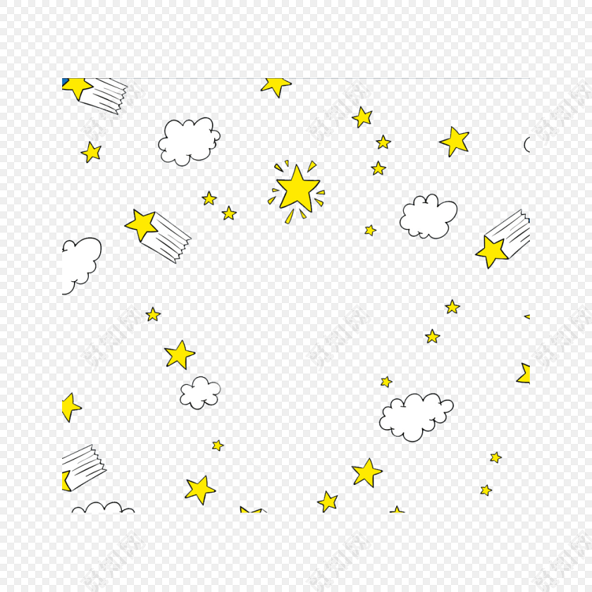 可爱小星星装饰