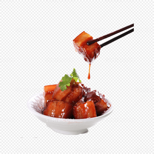 红烧肉免费下载_png素材_觅知网