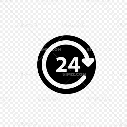 24小时客服图标