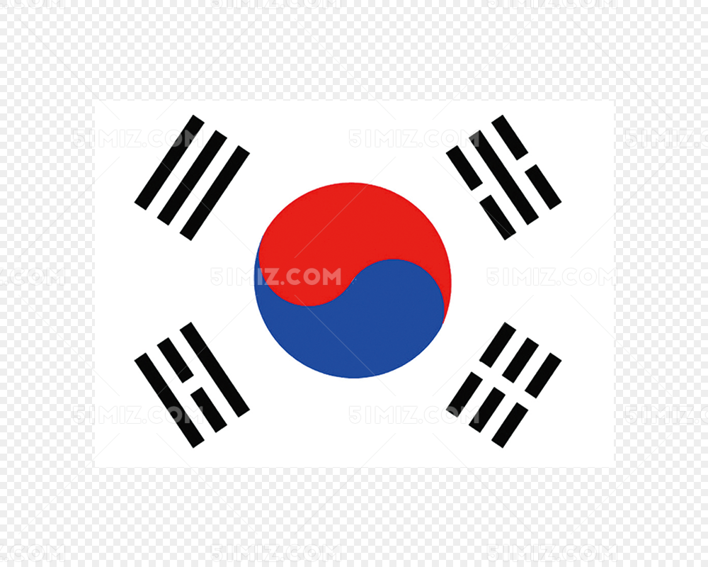 韩国旗帜素材