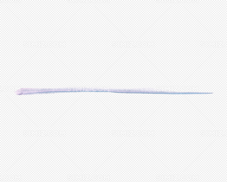 唯美彩色墨迹分割线