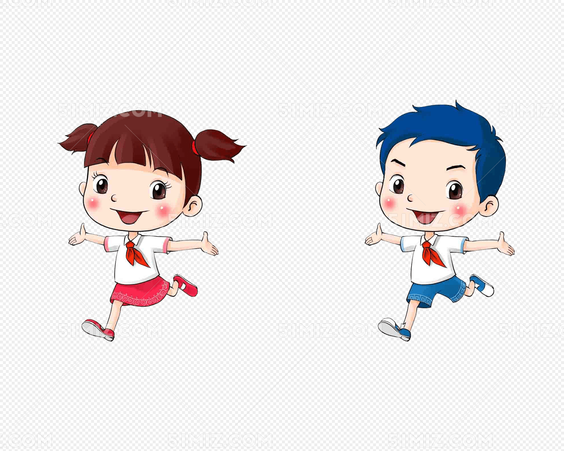少先队员儿童图案