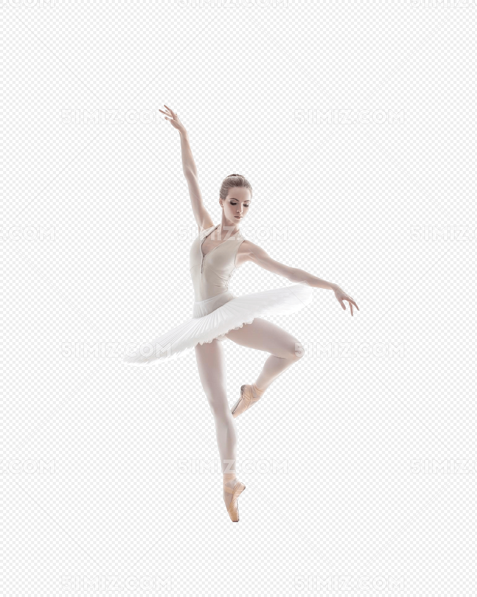 Танцовщица в белом