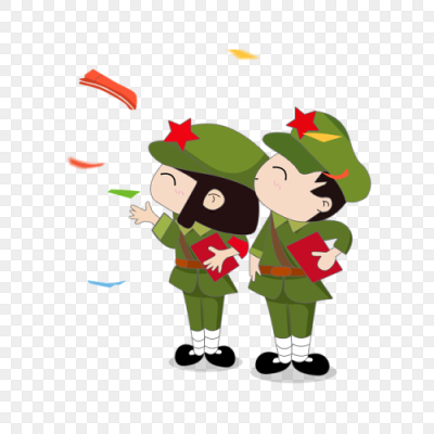卡通小士兵