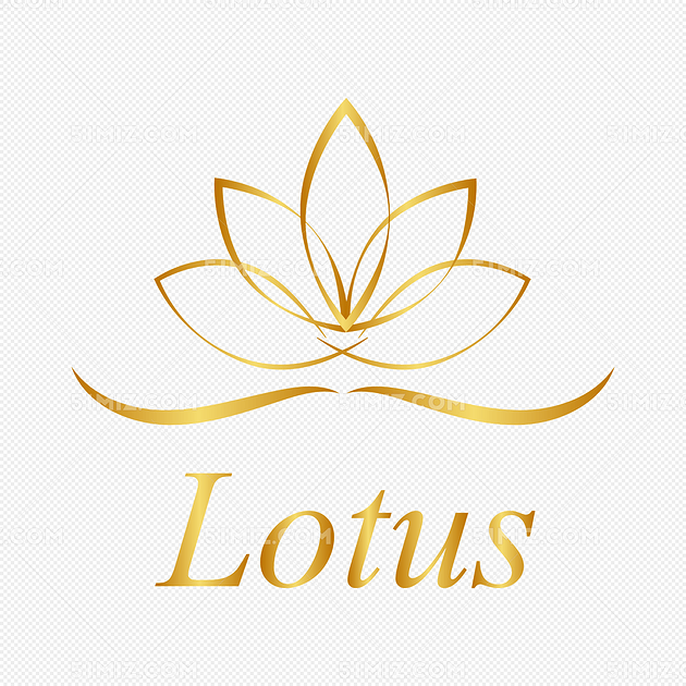 金色莲花logo