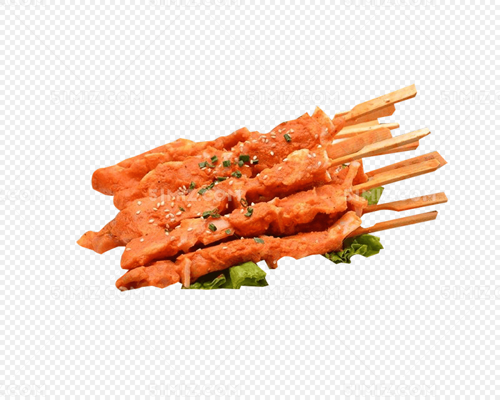 蜜汁肉串炸串免费下载_png素材_觅知网