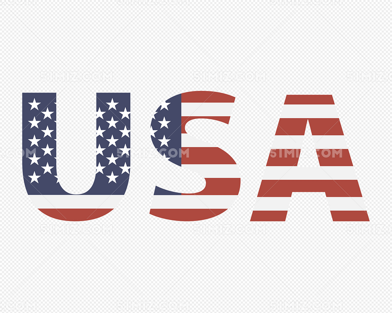 美国国旗usa矢量图形