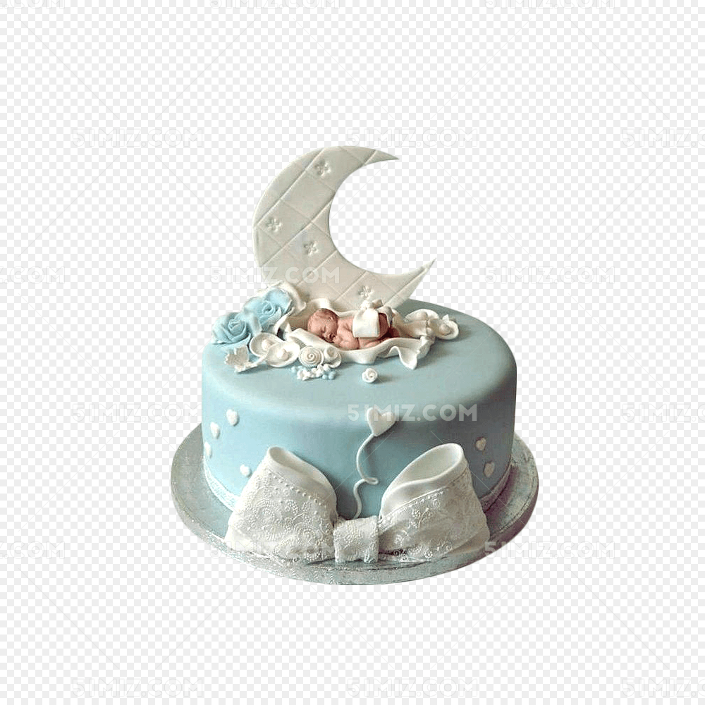 宝宝满月生日蛋糕