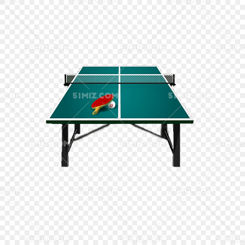 手绘乒乓球桌
