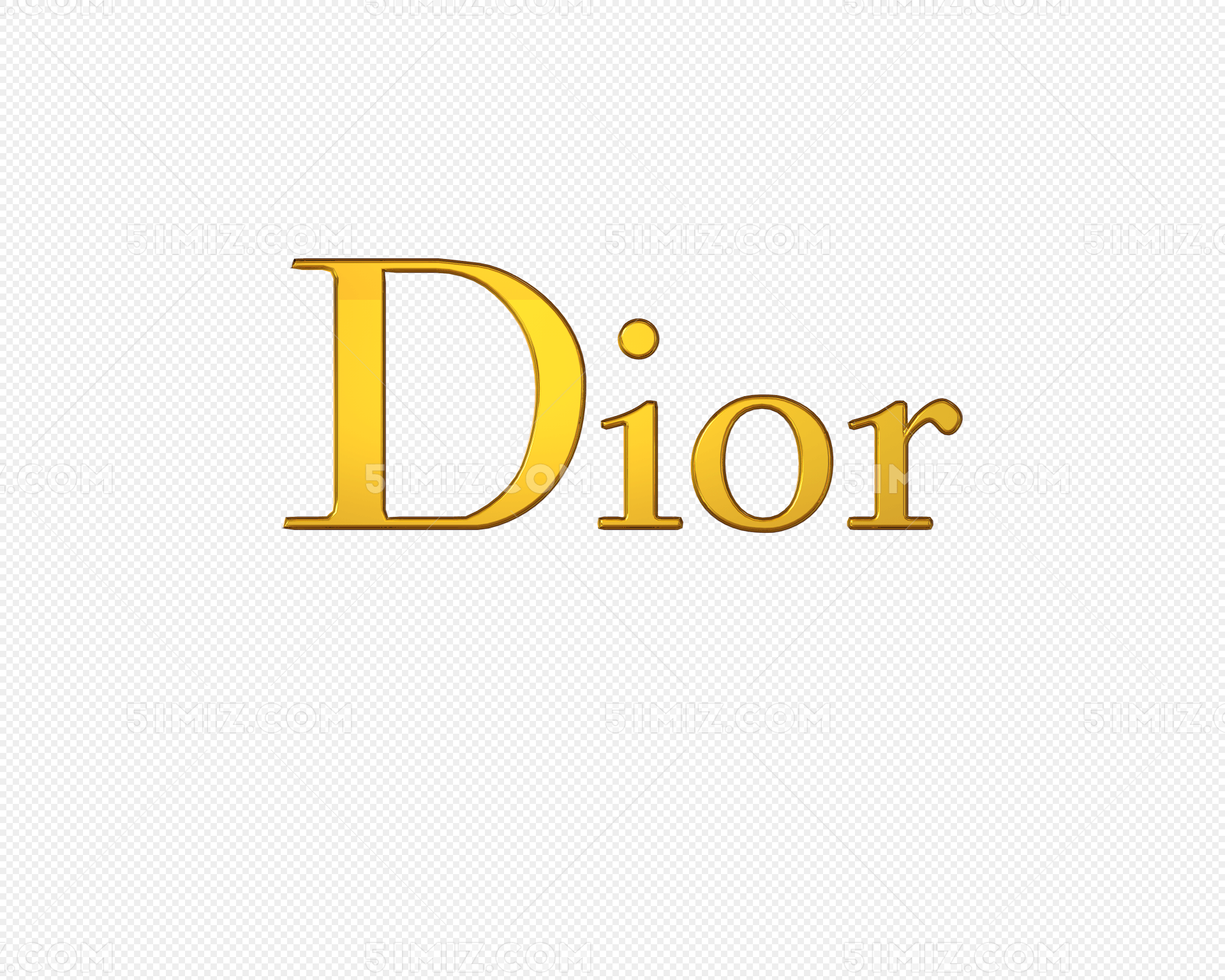 迪奥dior金属字
