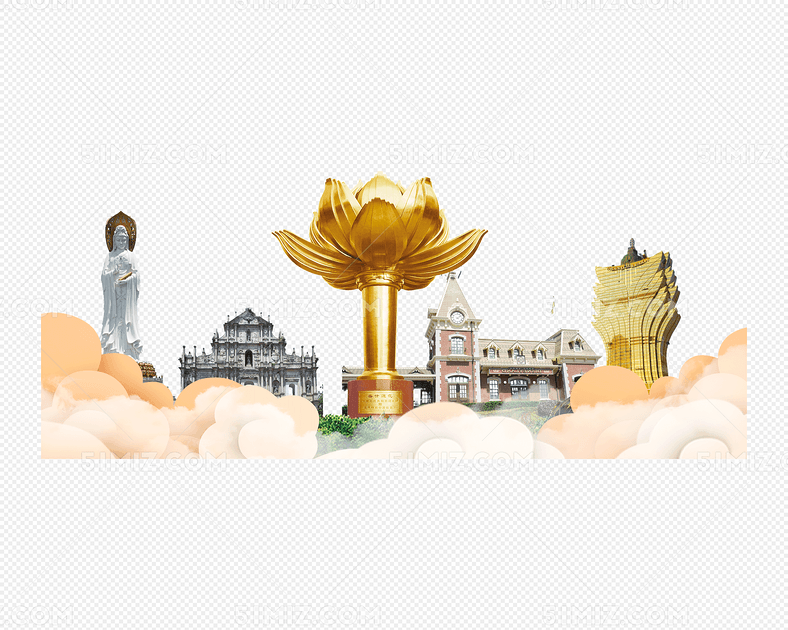 澳门金莲花广场标志