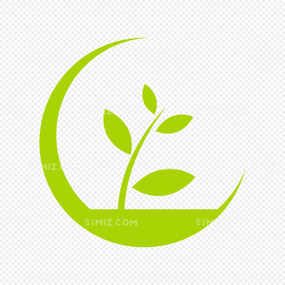logo小树苗保护环境