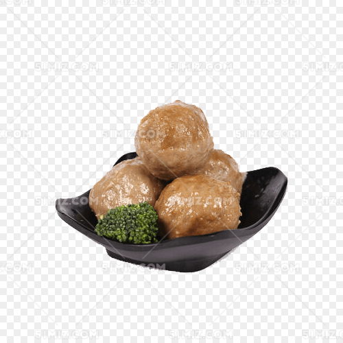 日式碟子牛肉丸