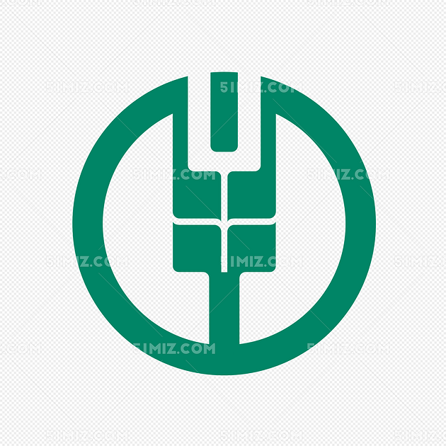 绿色圆形农业银行logo