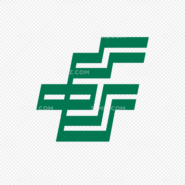 中国邮政绿色logo矢量素材