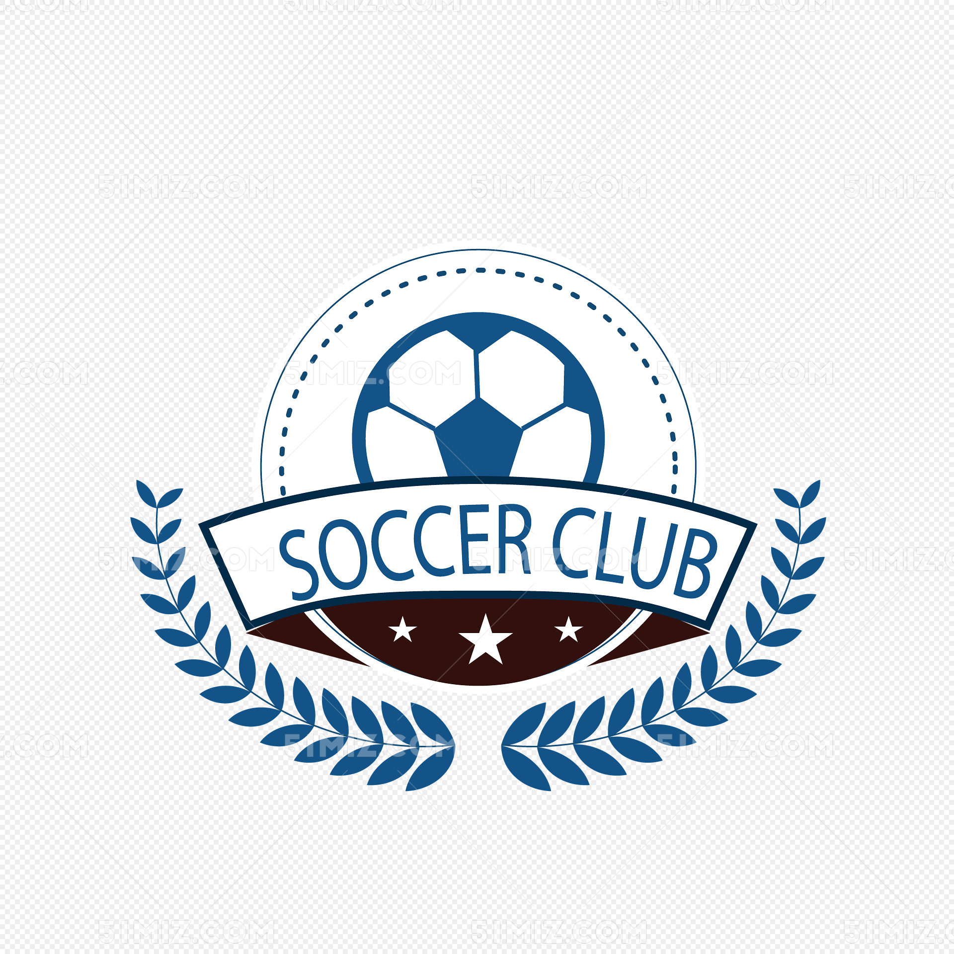 足球队logo样机设计