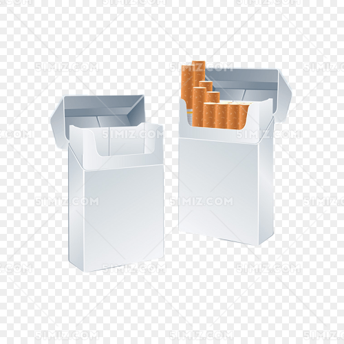 白色烟盒