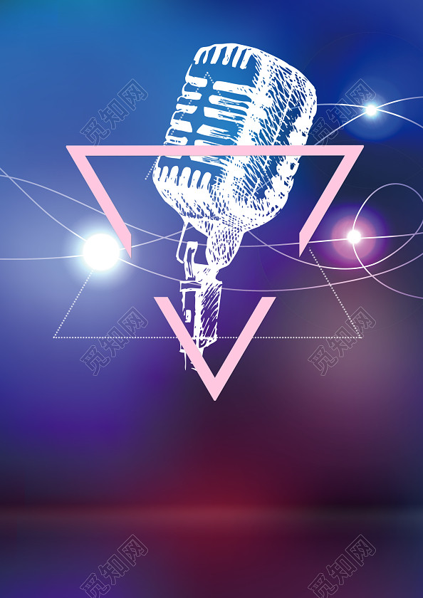 音乐节宣传海报免费下载_背景素材_觅知网