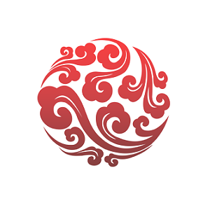 祥云圆形素材