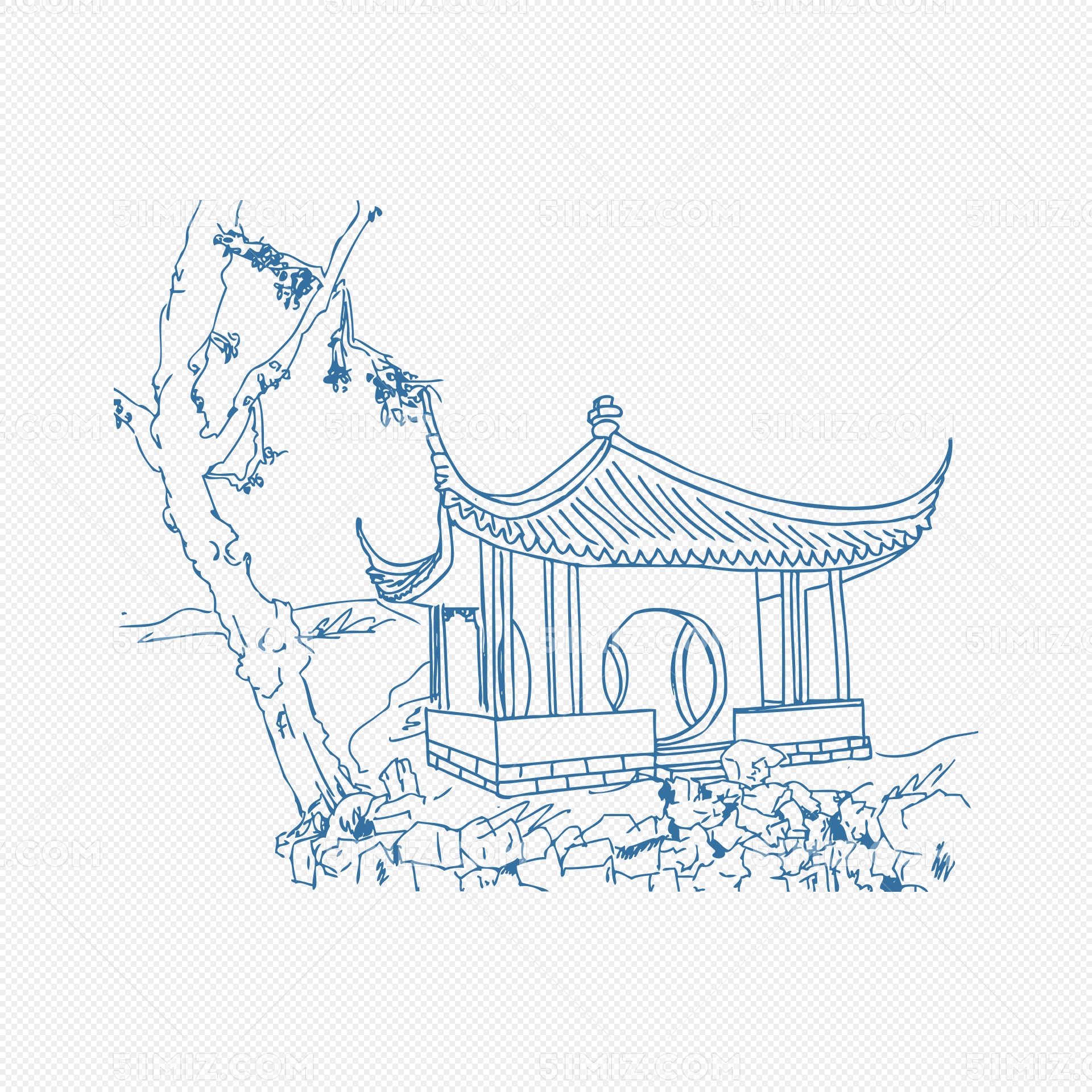 古代城门结构图,古代城门楼,古代城门简笔画_大山谷图库