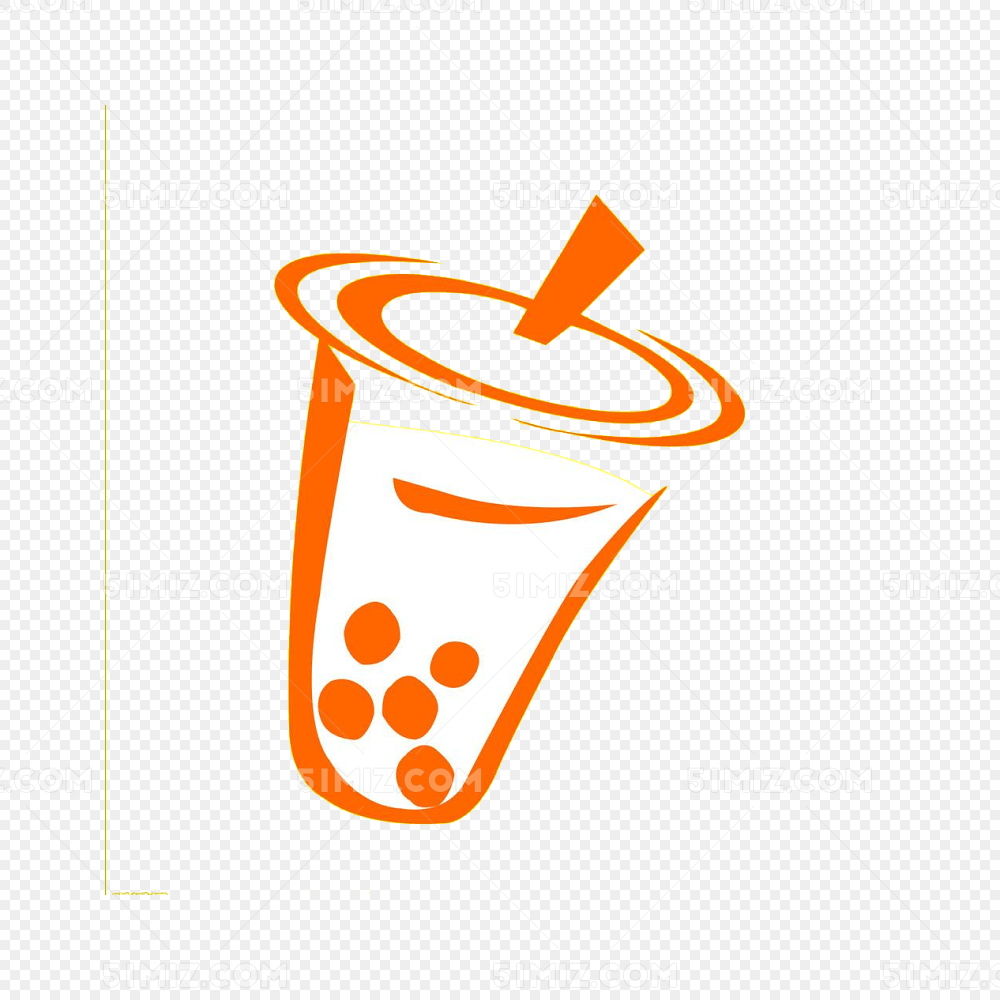 奶茶杯插画免费下载_png素材_觅知网
