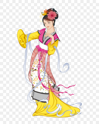 古代跳舞女子