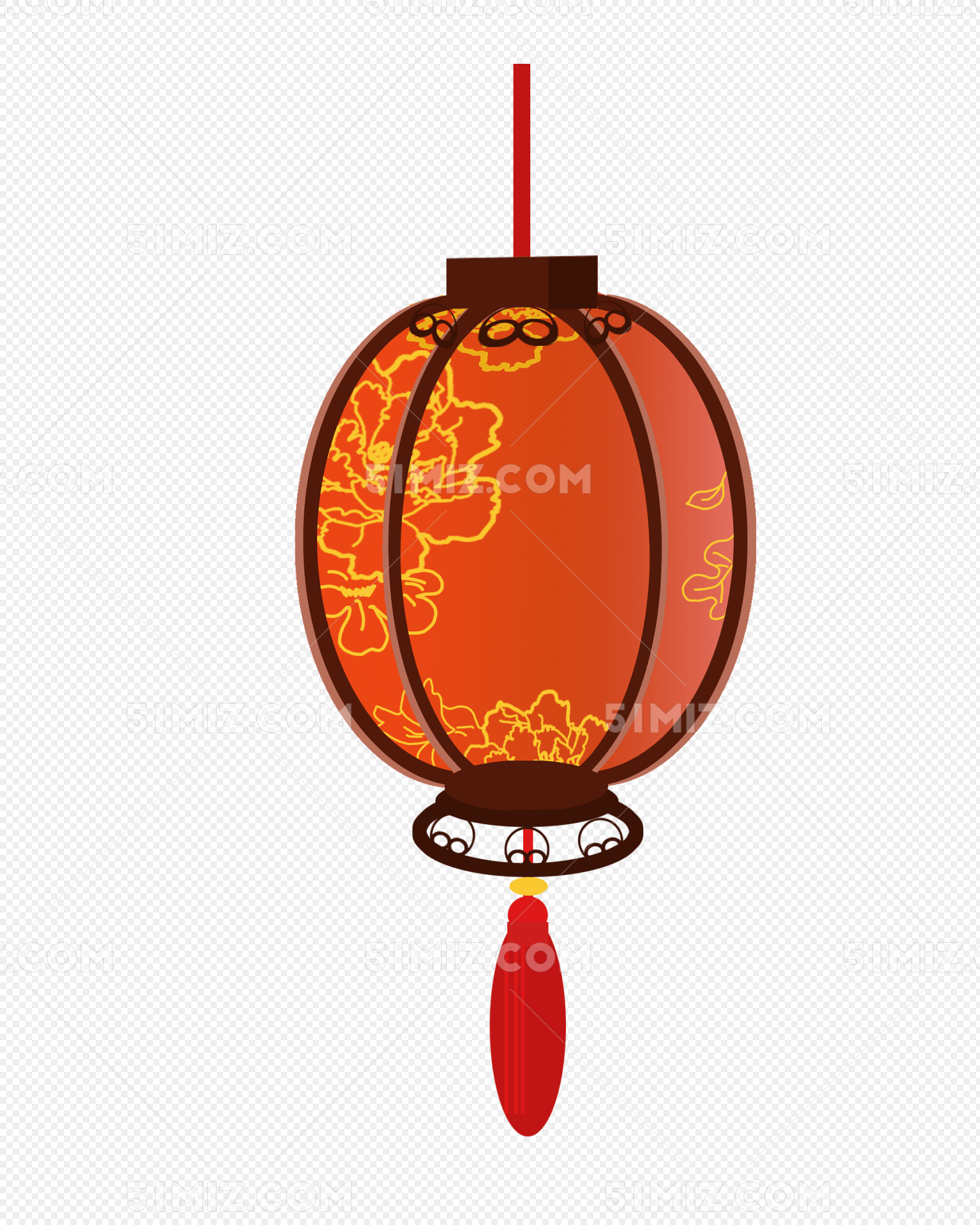 元宵节中国风花灯灯笼