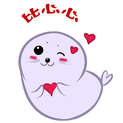 卡通海豹表情包素材