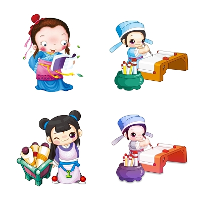 古风书童读书学习