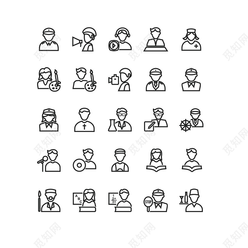 职业图标