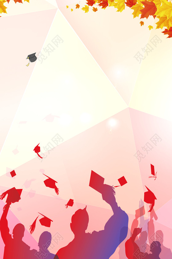 毕业季高校致青春校园大学生毕业海报素材