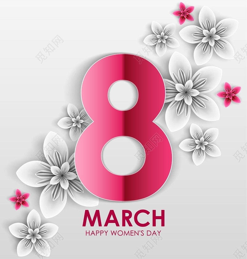 3月8日妇女节素材