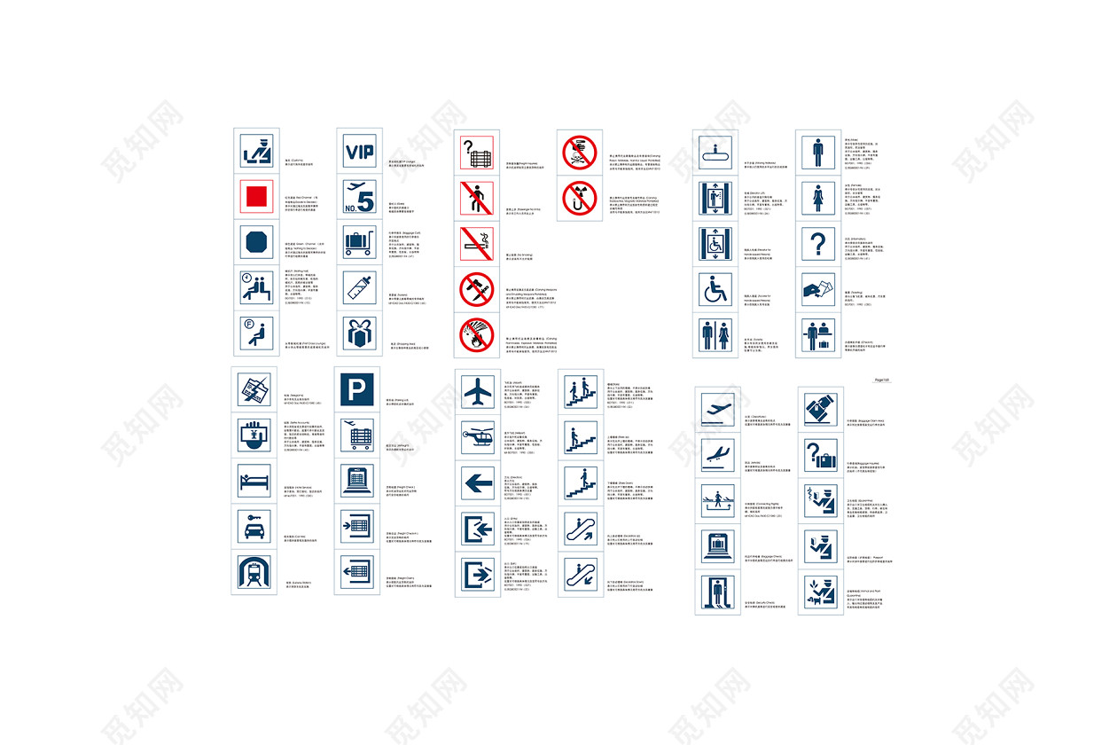 安全标识机场安全标识