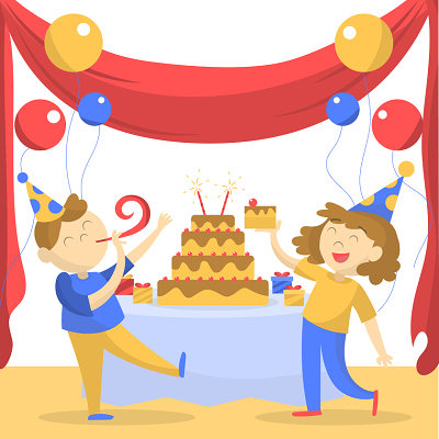生日蛋糕图