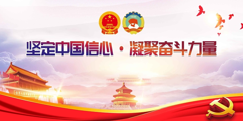 坚定中国信心凝聚奋斗力量红色聚焦两会党建党课党政