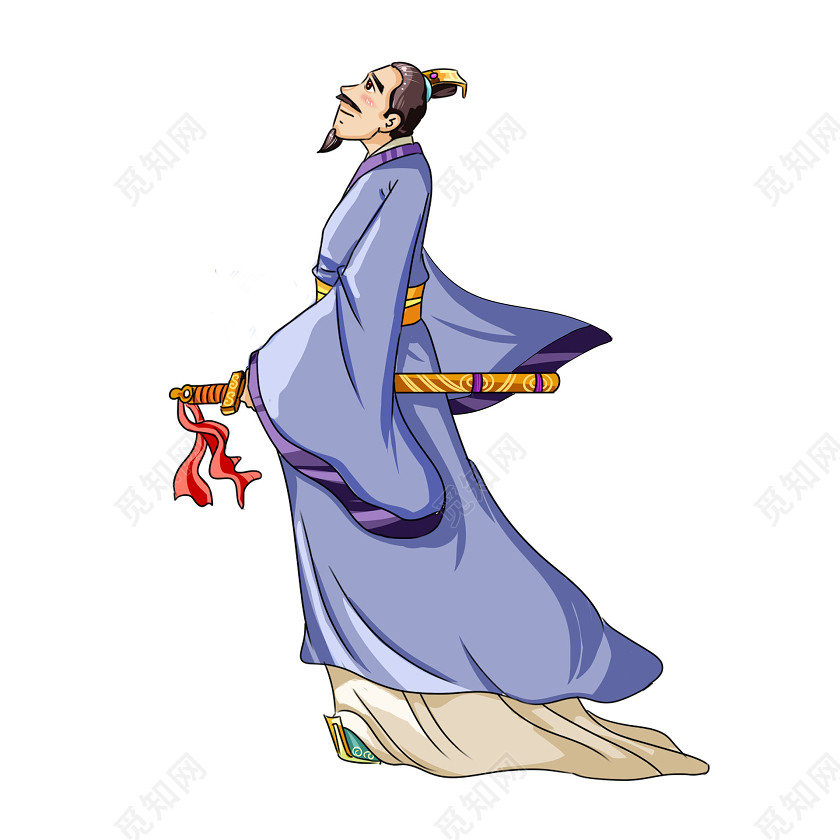 端午节屈原人物素材