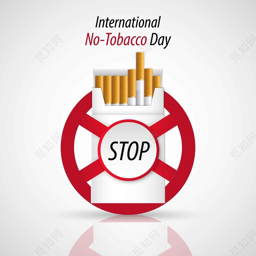 停止吸烟世界哮喘日禁烟日肺健康禁烟矢量图