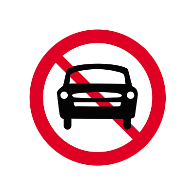 安全标志禁止停车标志牌