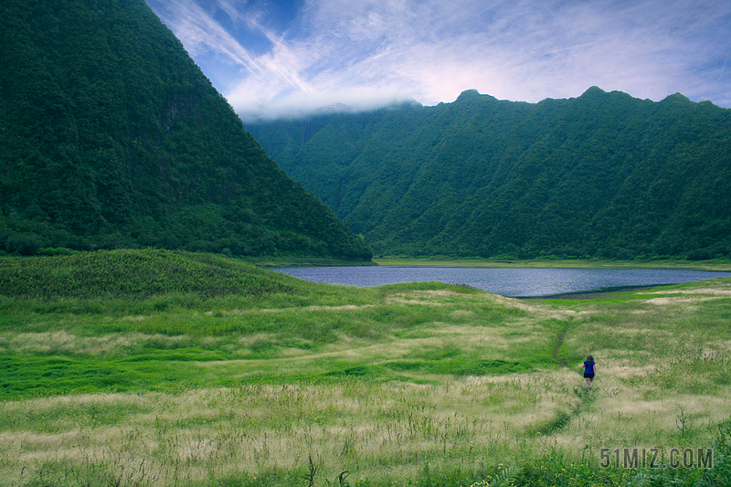 青山背景素材