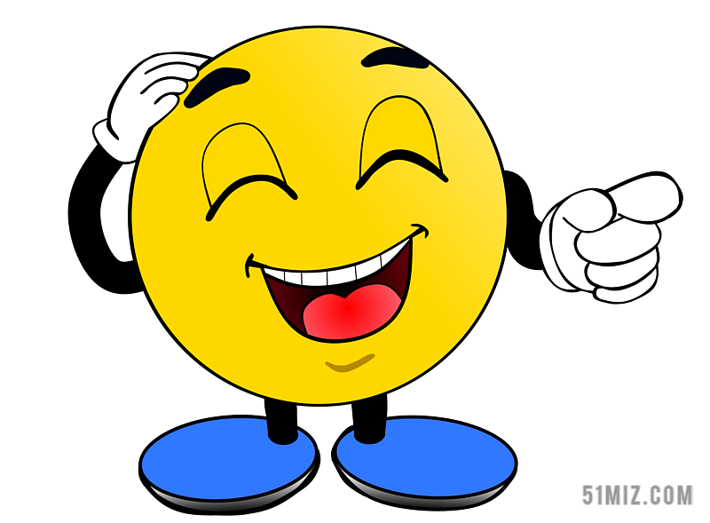 彩色符号欢乐简单一个简化圆形卡通笑脸背景图片