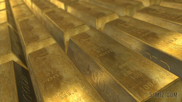 金色金融金色的金砖背景图片