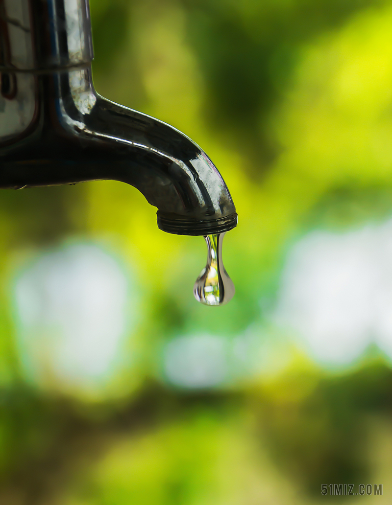 滴水 一滴水 滴水 下降 滴灌 液体 水龙头 自来水